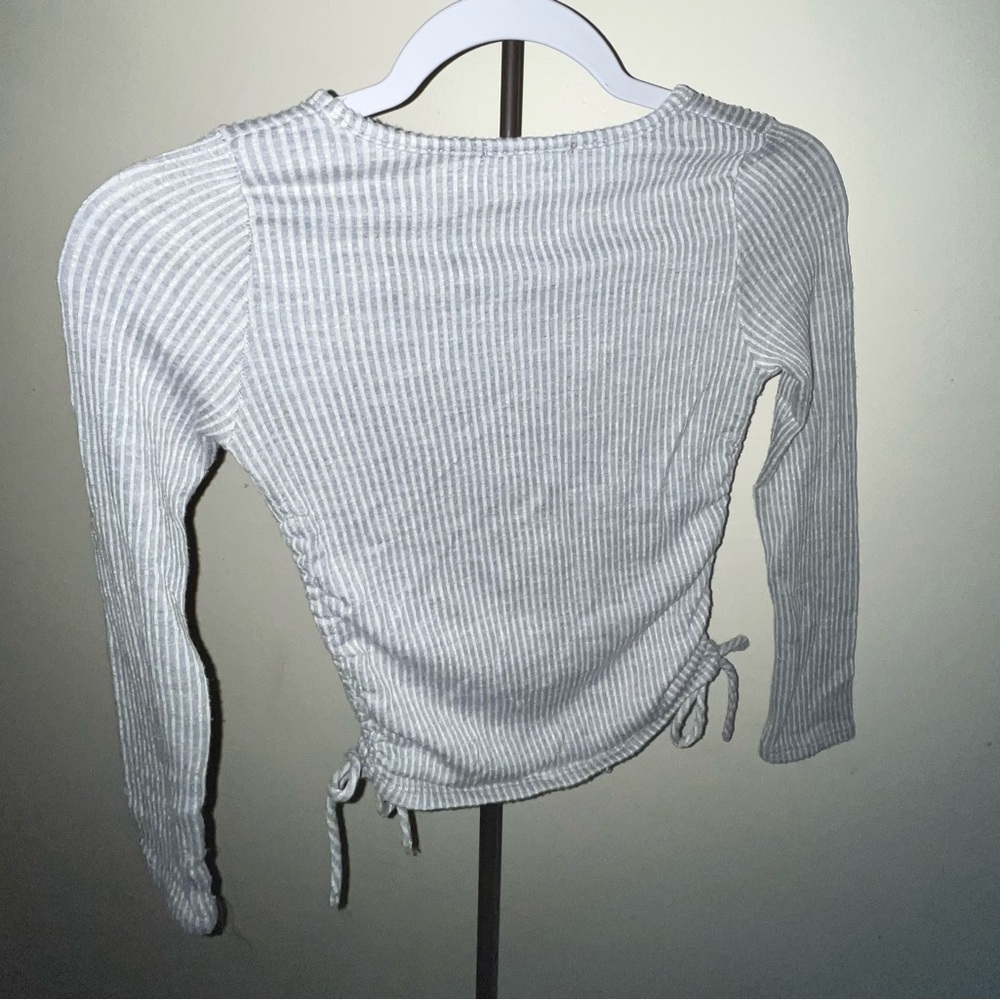 Caution To The Wind Ribbed Knit Top - Picture 3 of 3